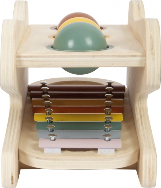 Petit Pied Xylophone et Jeu de Martelage 2 en 1 « Safari »