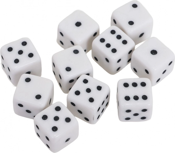 Dix dés à six faces résistants