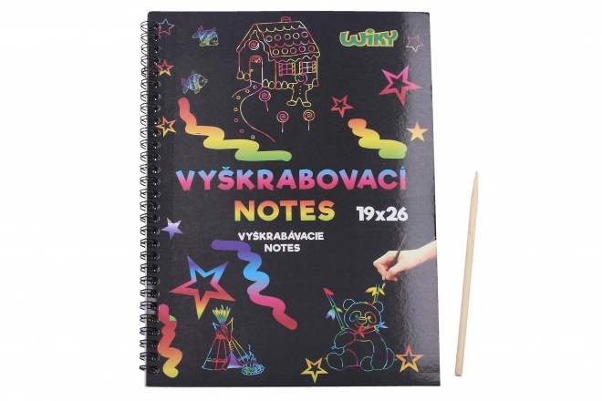 Carnet à gratter