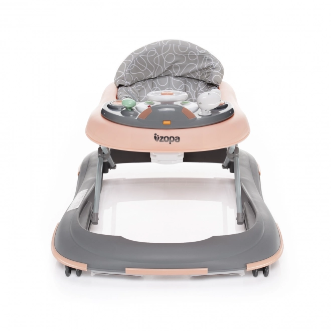 Marchette Fiesta, Gris/Rose