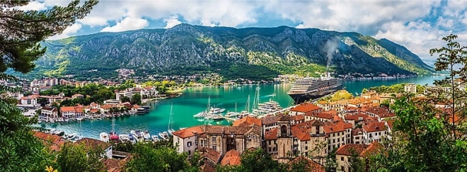 Panorama Puzzle 500 Kotor Monténégro