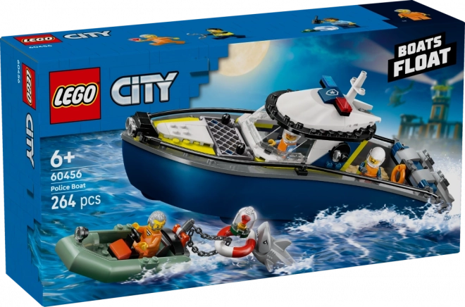 LEGO City Poursuite en bateau de police