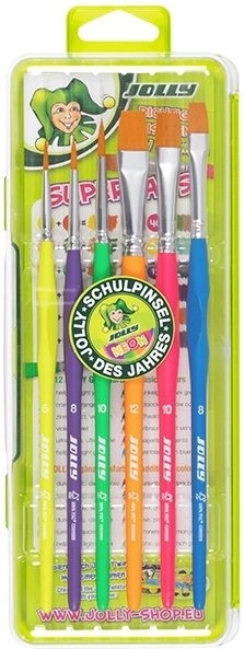Set de pinceaux de peinture ergonomiques avec poignée