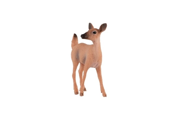 Cerf d'Europe en plastique zooted 7cm en sachet