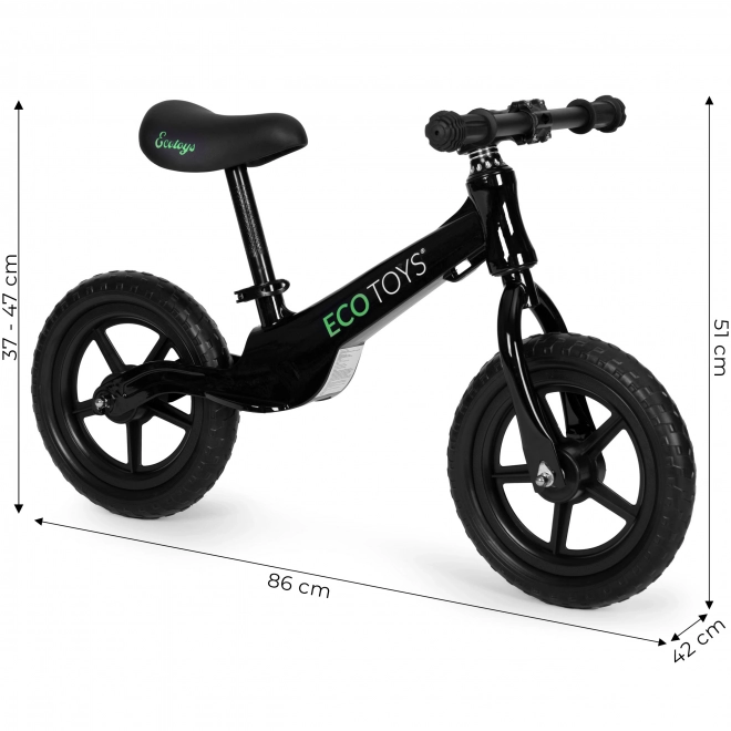 Draisienne pour enfants ECOTOYS noir
