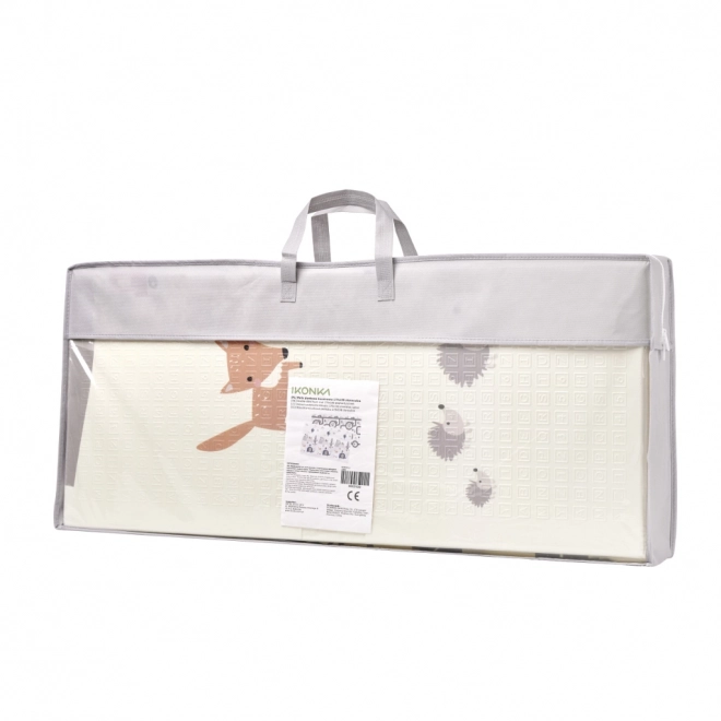 Tapis éducatif pliable en mousse rue/forêt