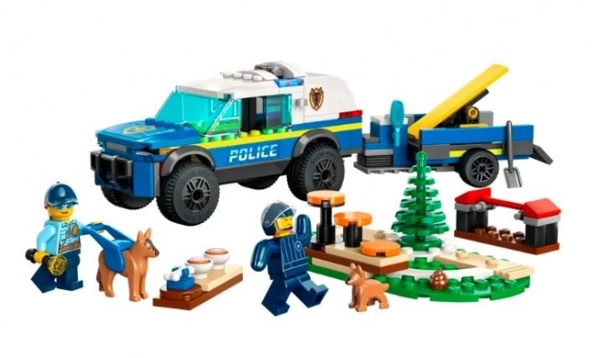 LEGOae City 60369 Terrain d'entraînement mobile des chiens policiers
