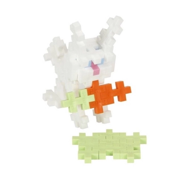 Kit de construction Plus-Plus Mini Mix 600pcs (Pastel/Neon) + 2 plaques de base