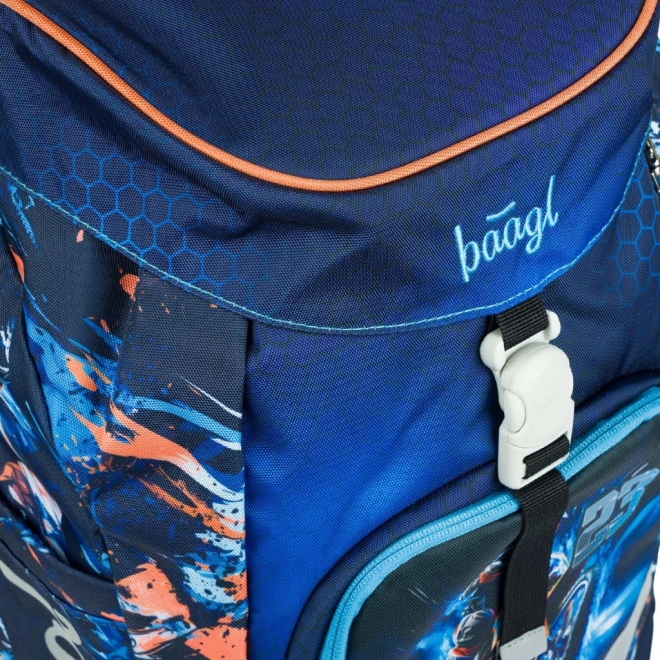 BAAGL Sac à dos scolaire Airy Motorka