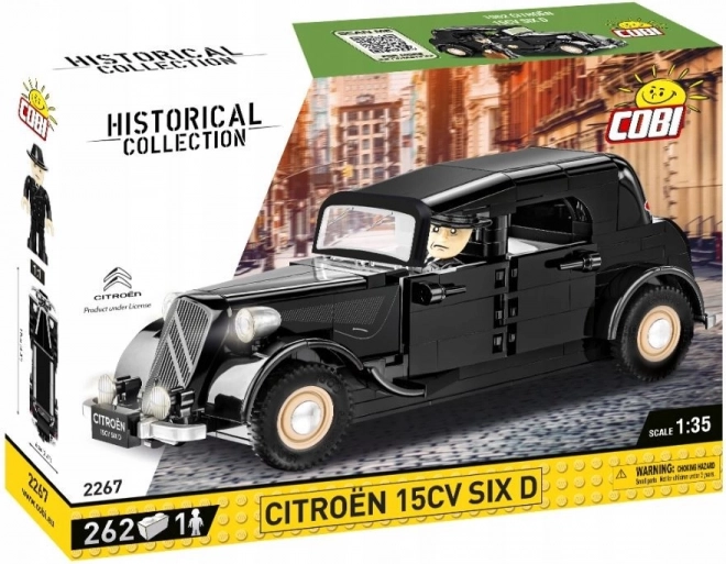 Kit de construction voiture CITROËN 15CV SIX D par COBI