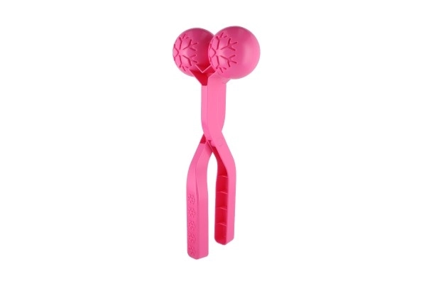 Moule à boules de neige duo plastique 16x38cm 5 couleurs 24m+
