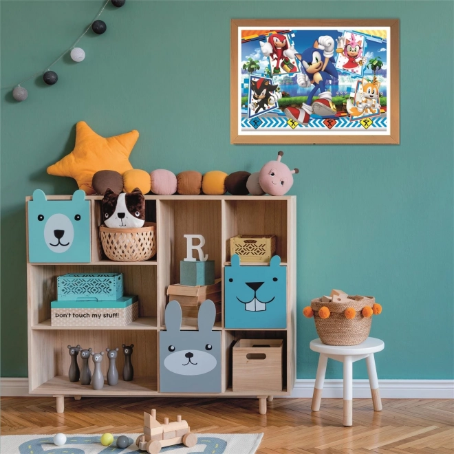 Puzzle Sonic 24 pièces Maxi pour enfants