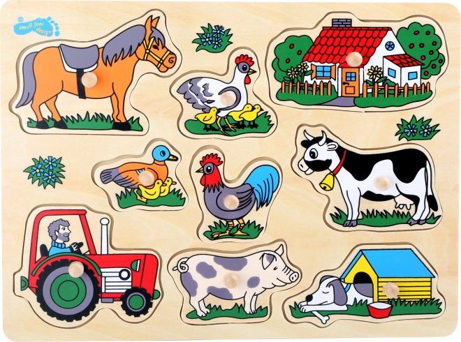 Petite Ferme Jouet à Encastrer