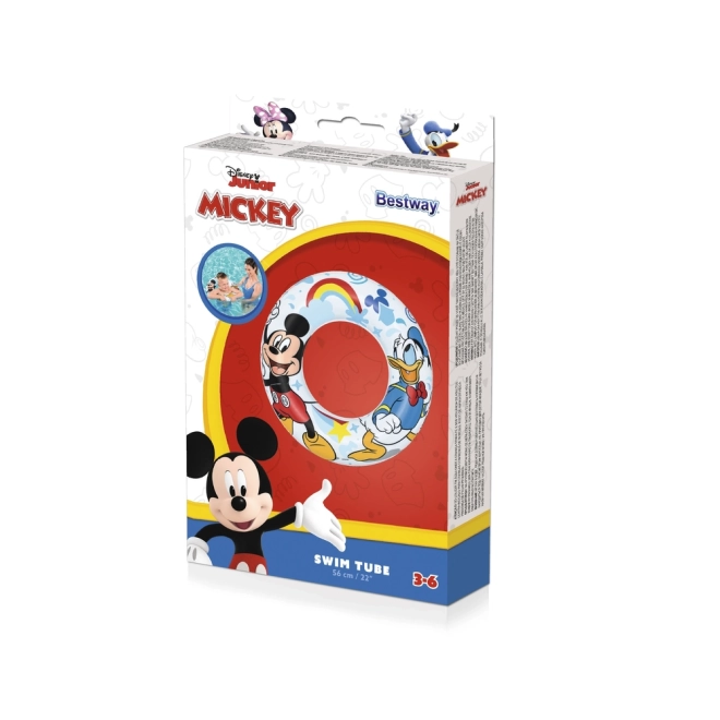 Bouée gonflable pour enfants Mickey Mouse