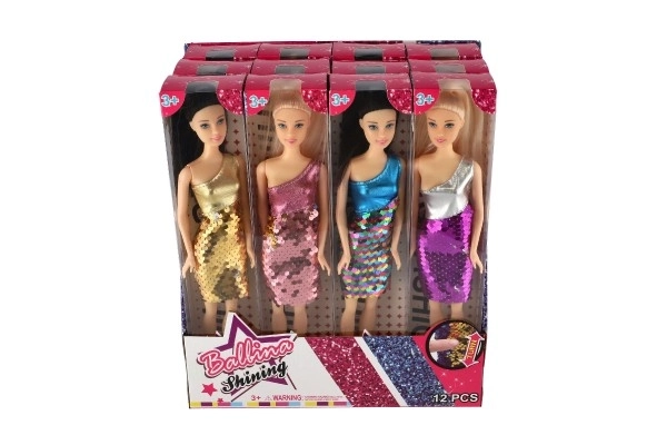 Poupée changeant de tenue plastique 28cm corps solide