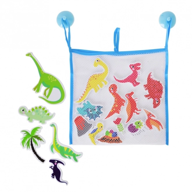 Autocollants de dinosaures pour le bain