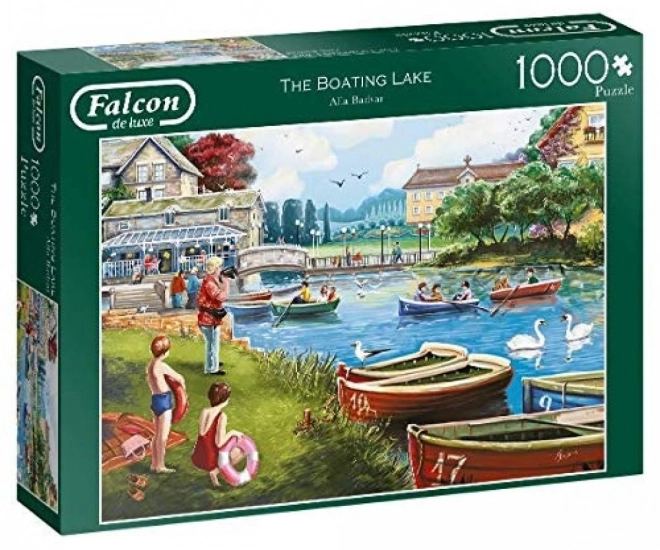 FALCON Puzzle Barques sur le lac 1000 pièces
