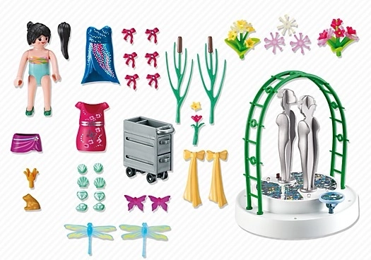 Ensemble de vitrine d'arrangeur de la gamme Playmobil