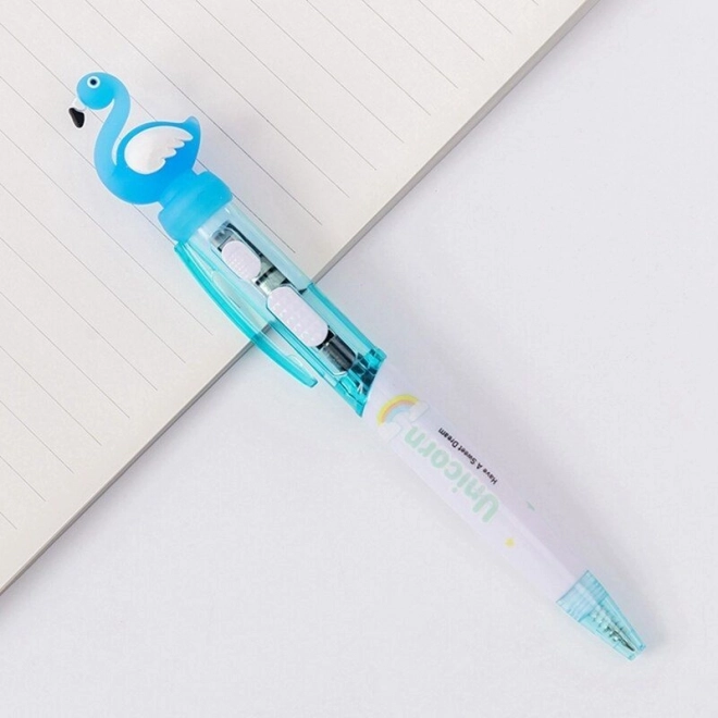 Stylo GoParty Flaming LED avec flamant