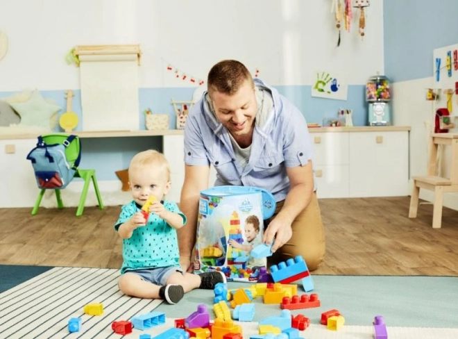 Mega Bloks First Builders Blocs dans un sac en plastique 80 pcs