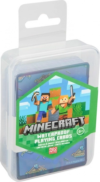 Cartes à jouer Minecraft imperméables