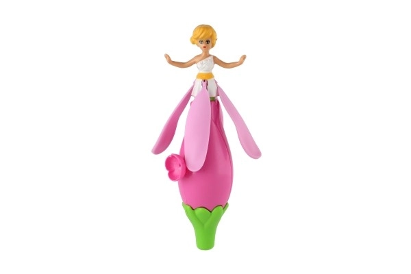 Poupée fée à ressort en plastique 17 cm dans une boîte 8x24x6cm