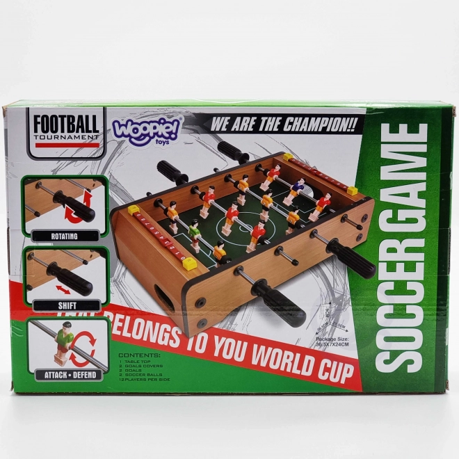 Baby-foot de table pour enfants par Woopie