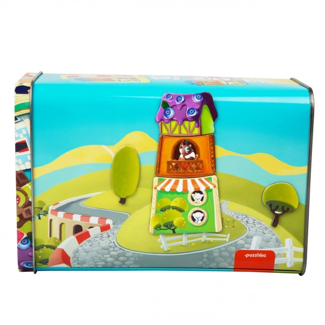 Jeu magnétique Maisonnette pour enfants