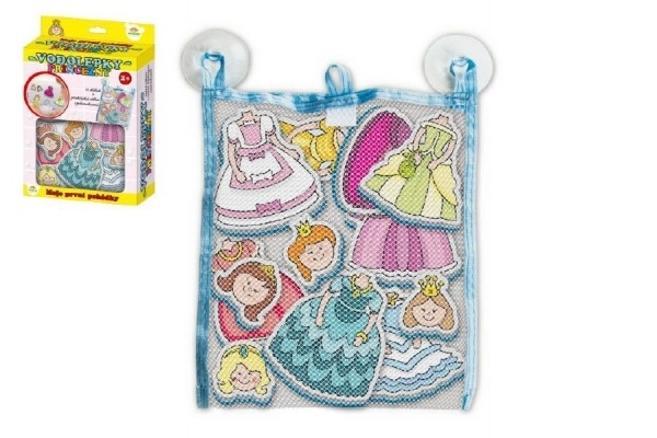 Stickers de bain - Mes premiers contes de fées Princesses ensemble en mousse avec filet