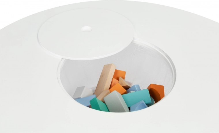 Rangement intégré sous le couvercle