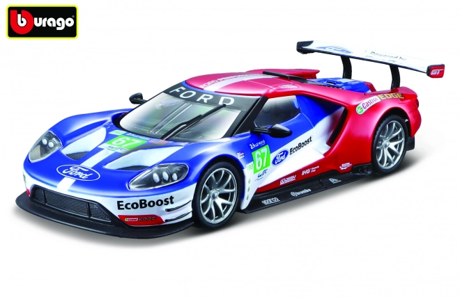 Modèle de voiture en métal Ford GT 2017 LeMans