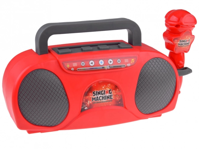 Radio pour enfants avec haut-parleur sans fil et microphone