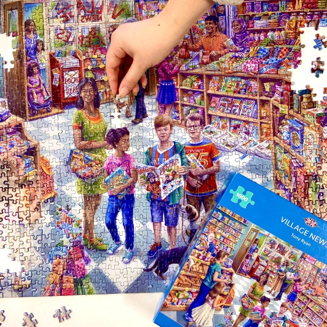 Puzzle GIBSONS Nouvelles du village 1000 pièces