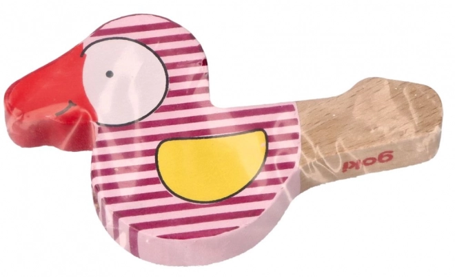 Oiseaux siffleurs en bois