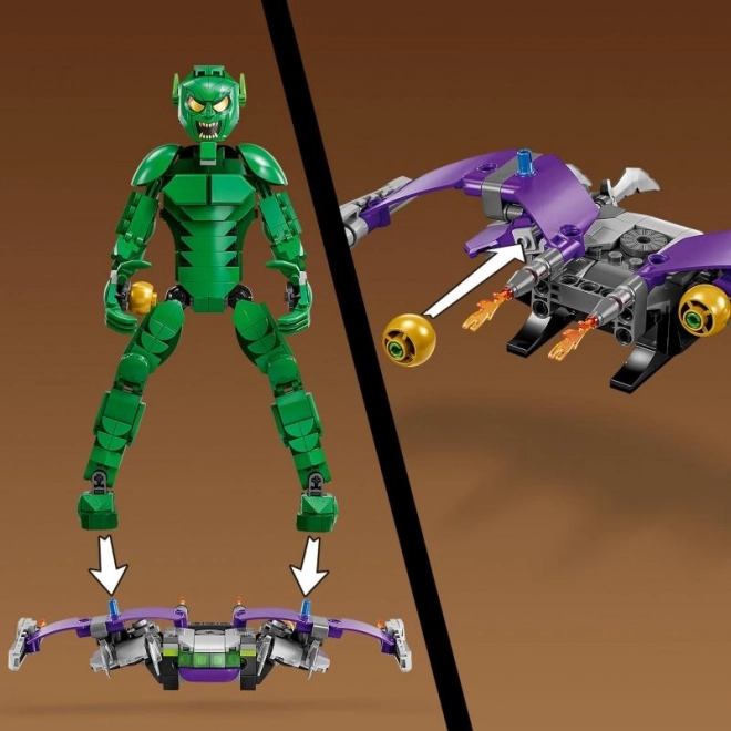 LEGO Super Heroes 76284 Figurine à construire : Le Bouffon Vert
