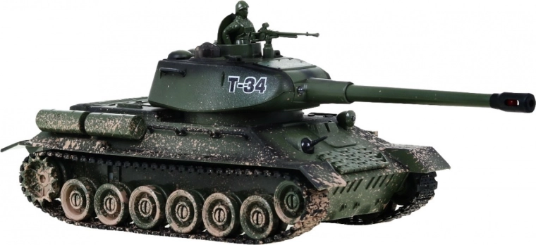 Reproduction détaillée du T-34 avec tourelle mobile