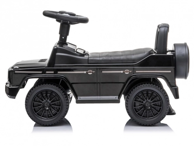 Trotteur Mercedes G-Class noir avec klaxon et son de moteur