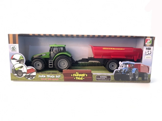Tracteur avec remorque à propulsion inertielle