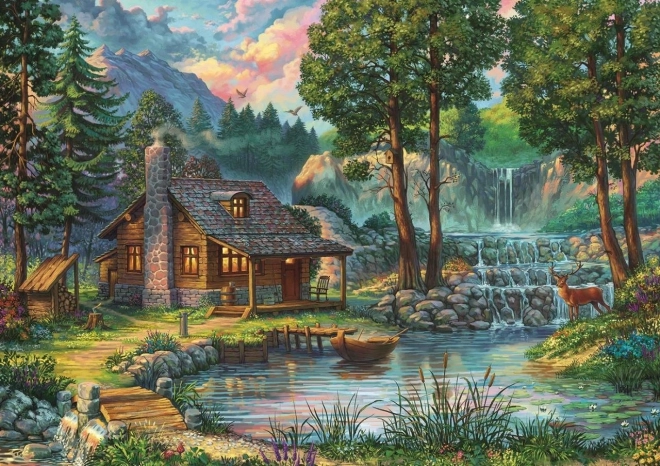 Puzzle Maison de Conte de Fées 1000 pièces