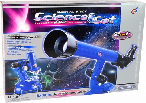 Double usage unique : Microscope et Télescope