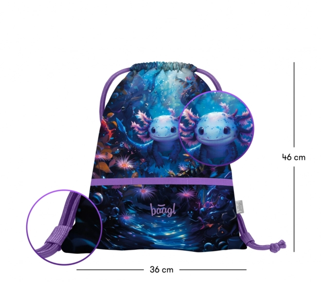 Sac à chaussures Axolotl Baagl