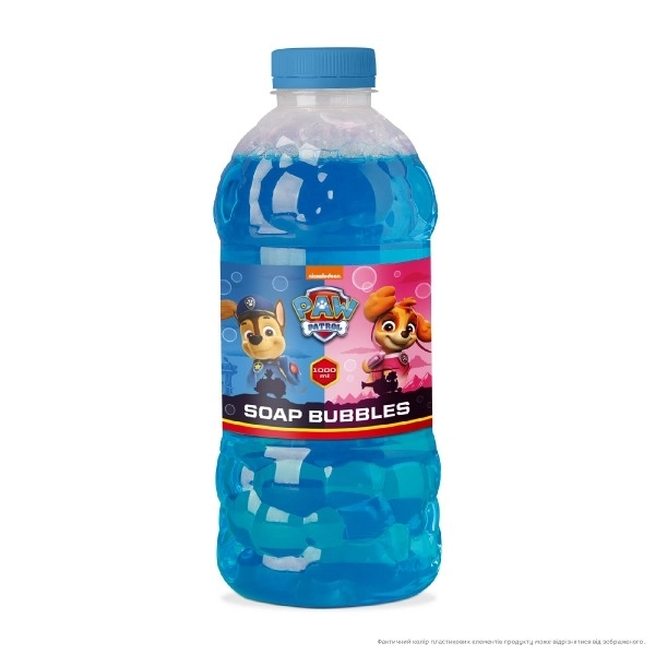 Recharge pour souffleur de bulles 1 litre Pat' Patrouille