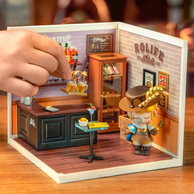 Miniature RoboTime Maison Pub Cheers