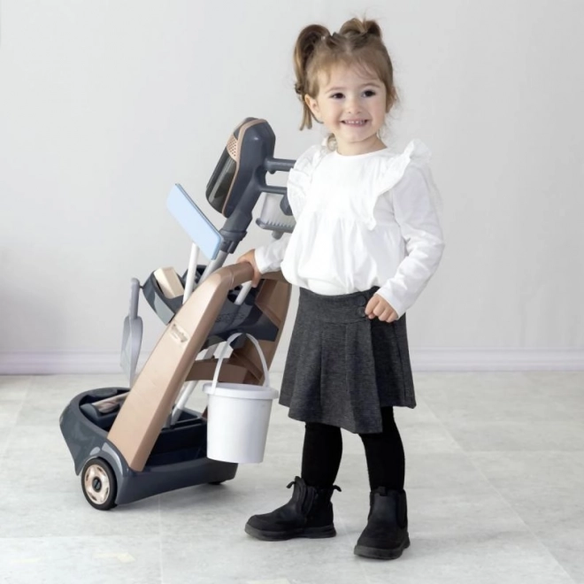 Chariot de ménage pour enfant avec aspirateur Rowenta