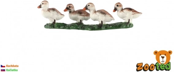 Canetons de canard domestique Zooted en plastique 8 cm en sachet