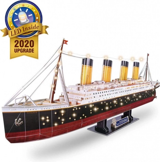 Puzzle 3D LED Titanic