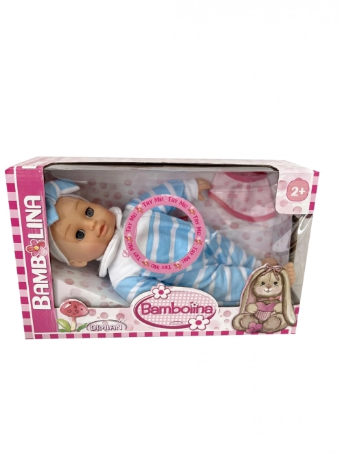 Poupée interactive Bambolina Bébé 34 cm