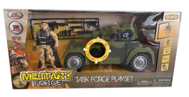 STARX Ensemble de véhicules militaires avec son