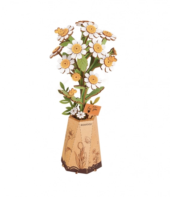 RoboTime 3D puzzle en bois Camomille