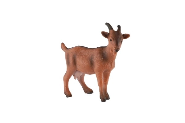 Chèvre domestique - brune à poil court zooted 8cm dans un sac